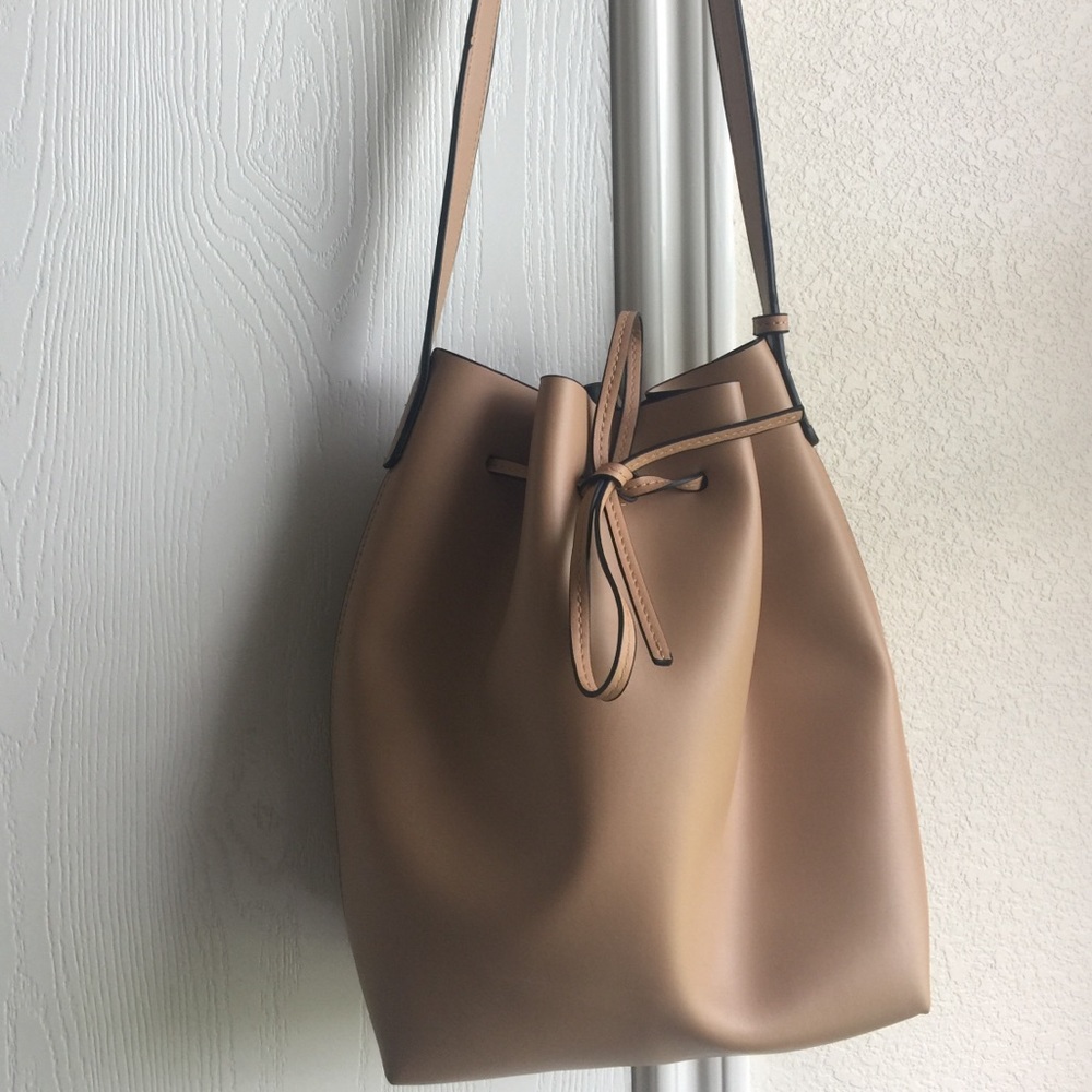 Beige Bucket Bag Tan Bucket Bag Crossbody